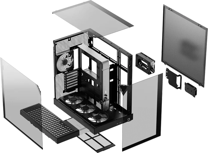 APNX V2 Black, Glasfenster