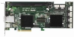 Areca ARC-1880-ix-24, PCIe 2.0 x8