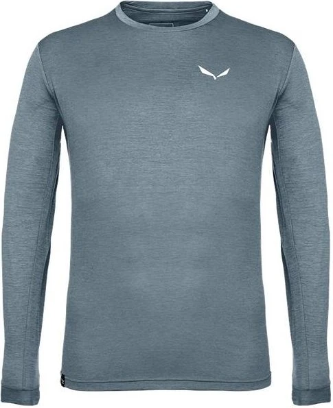 Salewa Puez Melange Dry'ton Funktionsshirt langarm blue java melange (Herren)