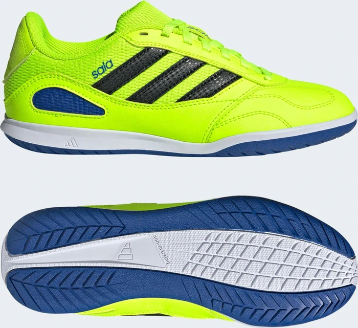 adidas Super Sala Competition III IN lucid lemon/core black/royal blue (Junior)