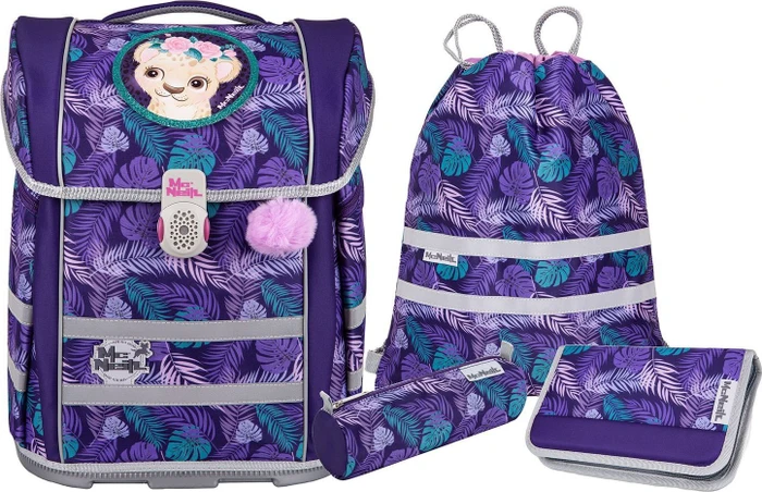 McNeill Perfecto Dschungel Schultaschen-Set, 5-tlg.