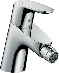 Hansgrohe Focus Einhebel-Bidetmischer mit Zugstangen-Ablaufgarnitur chrom
