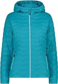 CMP Wattierte Stepp Kapuze Jacke tiffany (Damen)
