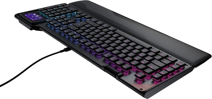 Turtle Beach Command Series KB5, schwarz, LEDs RGB, Low-Profile TITAN Linear, USB, DE
