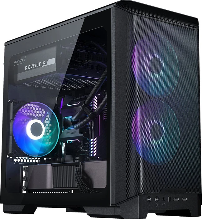 Phanteks Eclipse P200A DRGB, Glasfenster, Mini-ITX