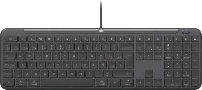 Logitech MK620 Signature Slim Wired Combo for Business Graphite, USB-C, PT
