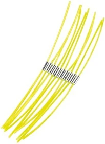 Bosch Trimmerfaden für Rasentrimmer, 23cm, 10 Stück