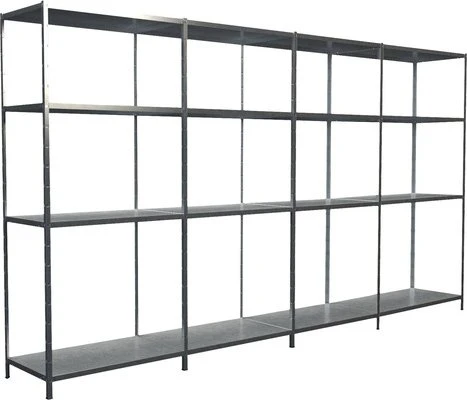 Schulte Lagertechnik PowerMAX Schwerlastregal 400x180x35cm verzinkt