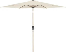Doppler Life 305 Lift Woodstyle Sonnenschirm 301cm natur