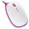 Microsoft Express Mouse pink/weiß, USB Vorschaubild