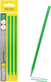 ONLINE magiXX L Refill Gel-Mine 0.7mm grün, 3er-Set