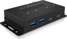 RaidSonic Icy Box IB-HUB1477-C31 USB-Hub, 2x USB-C 3.1, 2x USB-A 3.1, USB-C 3.1 [Buchse]