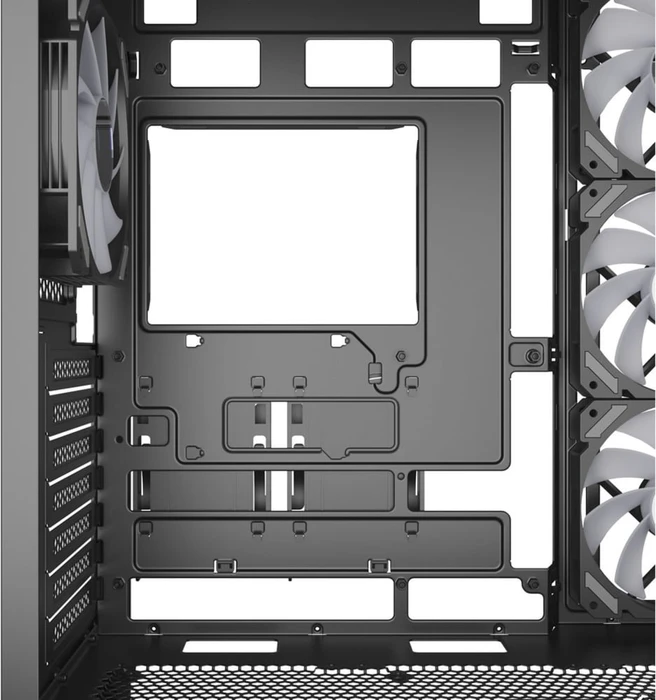 Sharkoon AK7 ARGB Black, Glasfenster