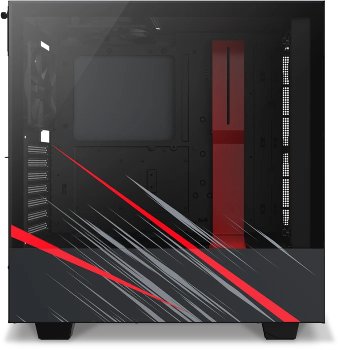 NZXT H510i Phantom Gaming Special Edition, Glasfenster