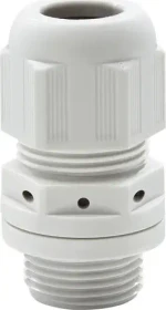 Wiska ESVG 16 LG Druckausgleichsverschraubung, Kunststoff, RAL 7035, M16