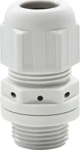 Wiska ESVG 16 LG Druckausgleichsverschraubung, Kunststoff, RAL 7035, M16