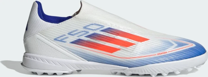adidas F50 League Laceless TF cloud white/solar red/lucid blue (Herren)