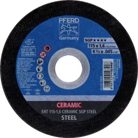 Pferd EHT 115-1.6 CERAMIC SGP STEEL Trennscheibe, 115x1.6x22.23mm, 25 Stück
