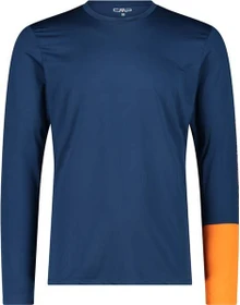 CMP Unlimitech Funktionsshirt langarm bluesteel (Herren)