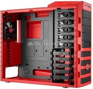 Cooler Master HAF922 rot, Acrylfenster