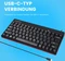 Perixx Periboard-422 Mini-C Keyboard, schwarz, USB, DE Vorschaubild