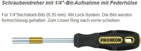 Proxxon Flex-Dot Bithalter-Schraubendreher, 1/4"