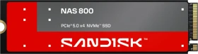 SanDisk NAS 800 NVMe SSD 7.68TB, M.2 2280 / M-Key / PCIe 5.0 x4 (SDSNP2768TAN-000E0)