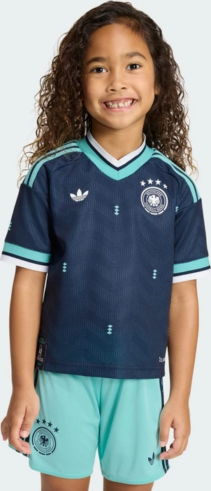 adidas FIFA WM 2026 Deutschland Kids Auswärtsausrüstung flash aqua (Junior)