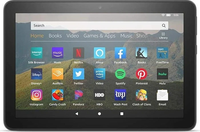 Amazon Fire HD 8 KFONWI 2020, ohne Werbung, schwarz, 32GB, Kids Pro Edition