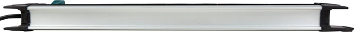 Brennenstuhl Premium-Alu-Line, 6-fach, 2x USB-A, 3m, silber/schwarz
