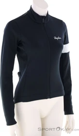 Rapha Core Winter Fahrradjacke schwarz/weiß (Damen)