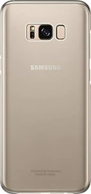Samsung Clear Cover für Galaxy S8+ gold