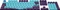 Dark Project Night Sky Multilingual Keycaps, Kunststoff (PBT) Double-Shot, CSA-Profil, blau/violett, 177 Tasten, ANSI & ISO Vorschaubild