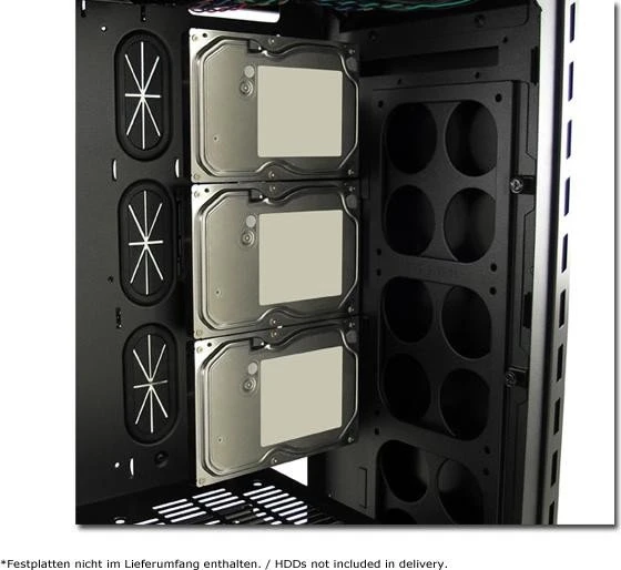 LC-Power Gaming 986B Dark Shadow, Glasfenster