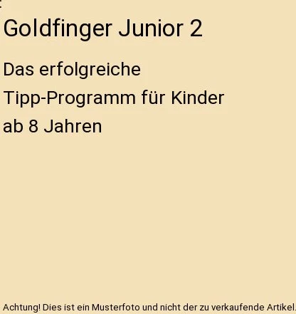 Goldfinger Junior 2 (PC)