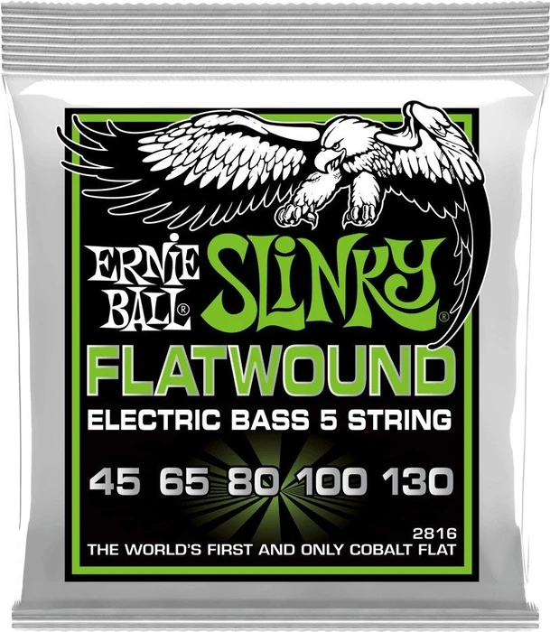 Ernie Ball Flatwound Regular Slinky 5-String