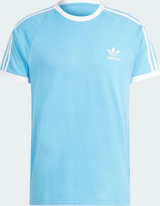 adidas Adicolor Classics 3-Streifen T-Shirt kurzarm semi blue burst (Herren)