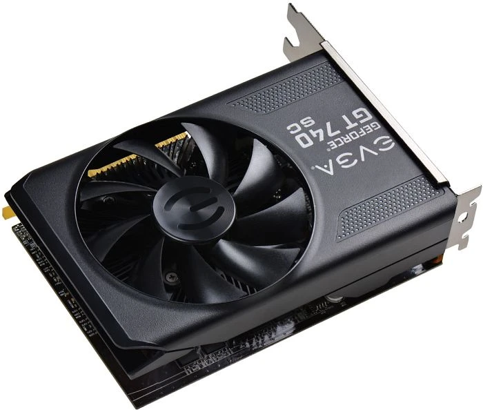 EVGA GeForce GT 740 SuperClocked, 4GB GDDR5, 2x DVI, Mini HDMI