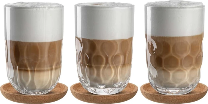 Leonardo Gocce Latte Macchiato Gläser-Set, 6-tlg.