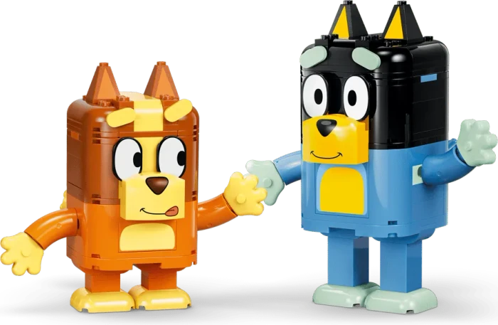 LEGO Bluey - Blueys Familie aus LEGO Steinen
