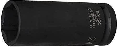 Bahco K7806Z-3/8 Außensechskant Steckschlüssel 1/2" zöllig, 3/8"x78mm