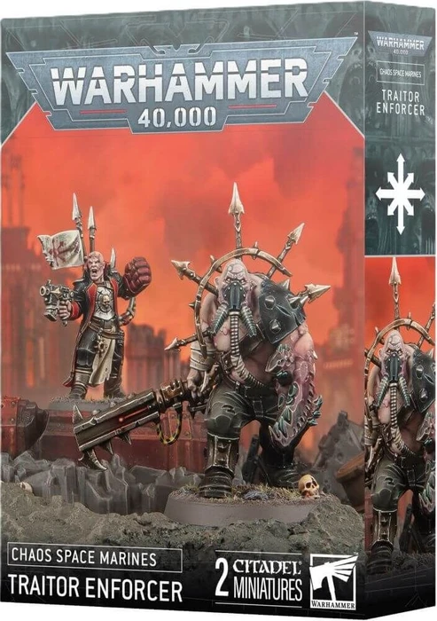 Games Workshop Warhammer 40.000 - Chaos Space Marines - Traitor Enforcer