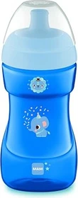 MAM Sports Cup Trinkflasche, 12+M, 330ml, blau