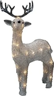 Konstsmide Acryl Figur Rentier LED 24x warmweiß