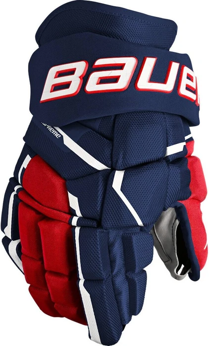 Bauer Supreme Mach Senior Handschuh navy/red/white