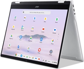Acer Chromebook Plus Spin 514 CP514-5HN-K38Y, Platinum Silver, Kompanio Ultra 910, 12GB RAM, 256GB Flash, DE