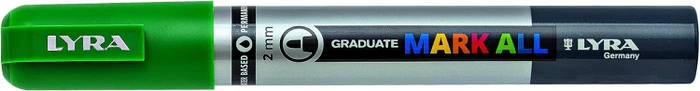 Lyra Graduate Mark All Permanentmarker 2mm sortiert, 12er-Set, Box