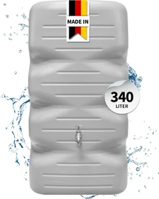 Garantia Cubus Regenwassertank 340l betongrau