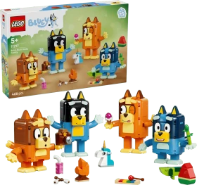 LEGO Bluey - Blueys Familie aus LEGO Steinen