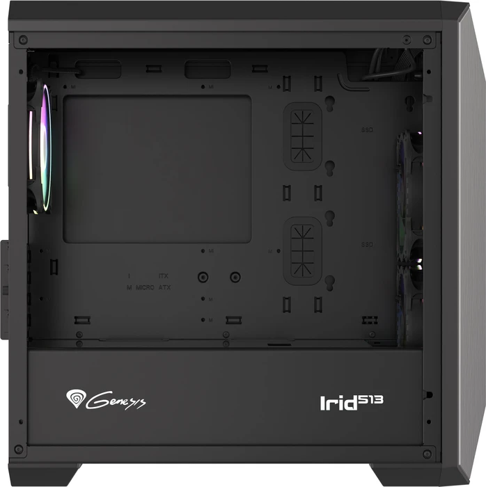 Genesis Irid 513 ARGB, Glasfenster